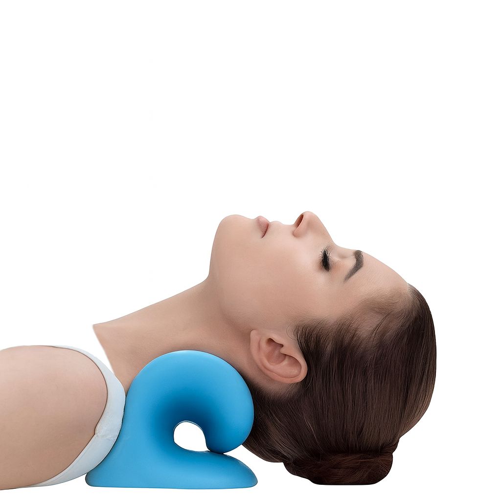 Ergonomic Neck Support Pillow – C-Type Cradle for Daily Relaxation & Alignment