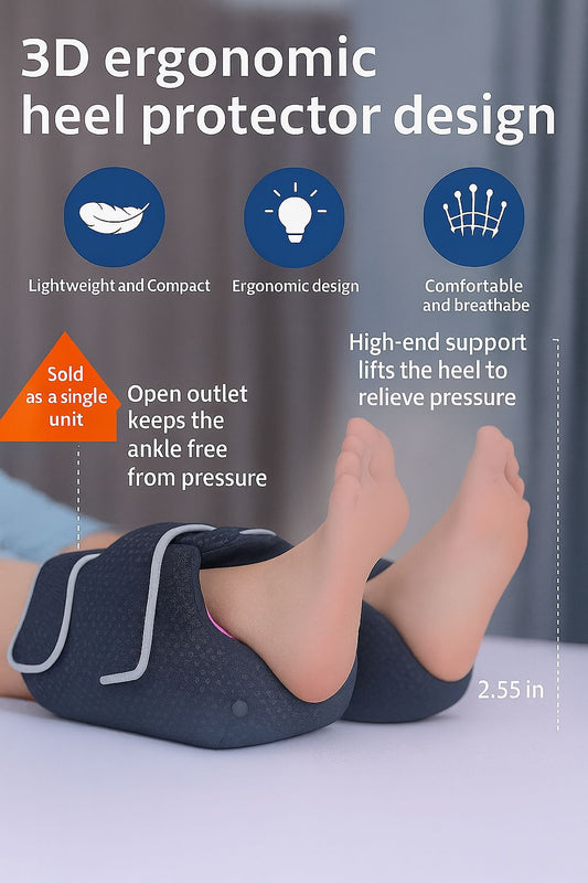 Heel Lift Support Pad – Ergonomic Foam Protector for Pressure Relief