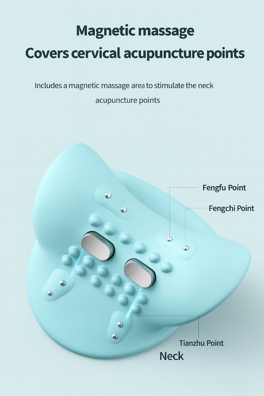 EMS Smart Neck Massager – Instant Relief, Anytime.