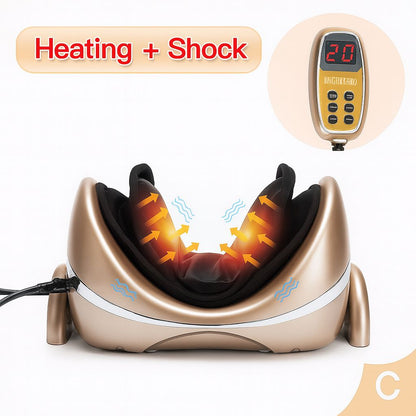 3-in-1 Electric Neck Traction Massager – Heat, Vibration & Air Compression