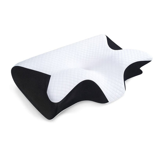 Orthopedic Memory Foam Neck Pillow – Ergonomic Support for Better Sleep & Posture