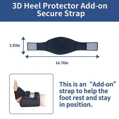 Heel Lift Support Pad – Ergonomic Foam Protector for Pressure Relief