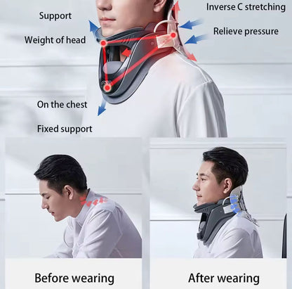Adjustable Neck Support Brace – Lightweight & Foldable Design